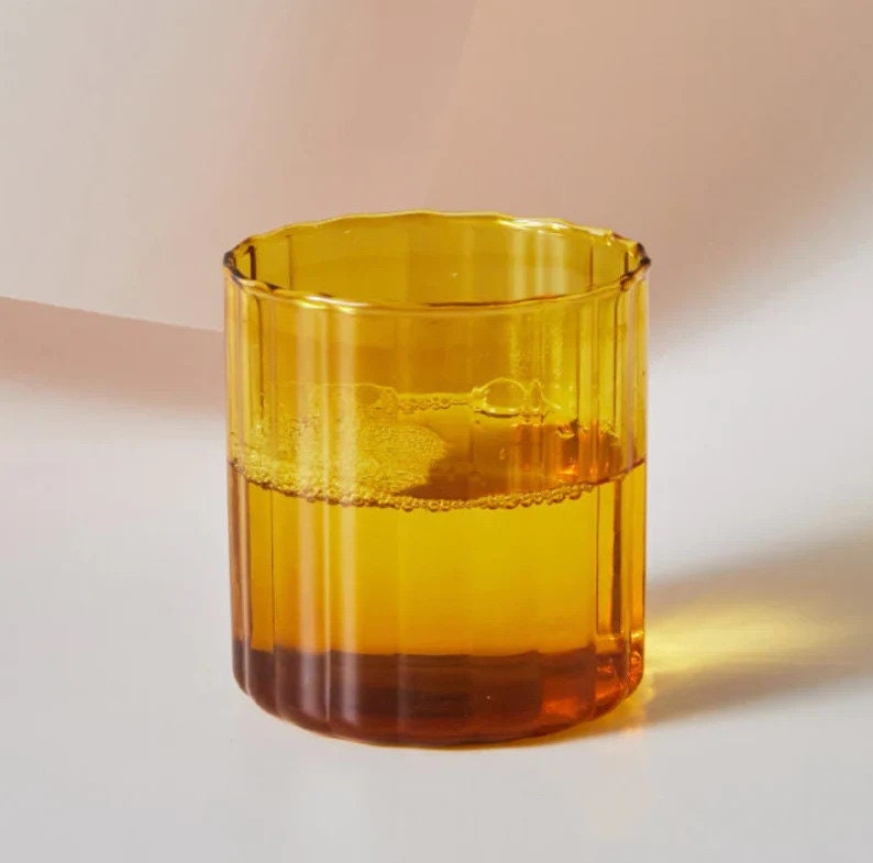 Colorful Glassware Cups