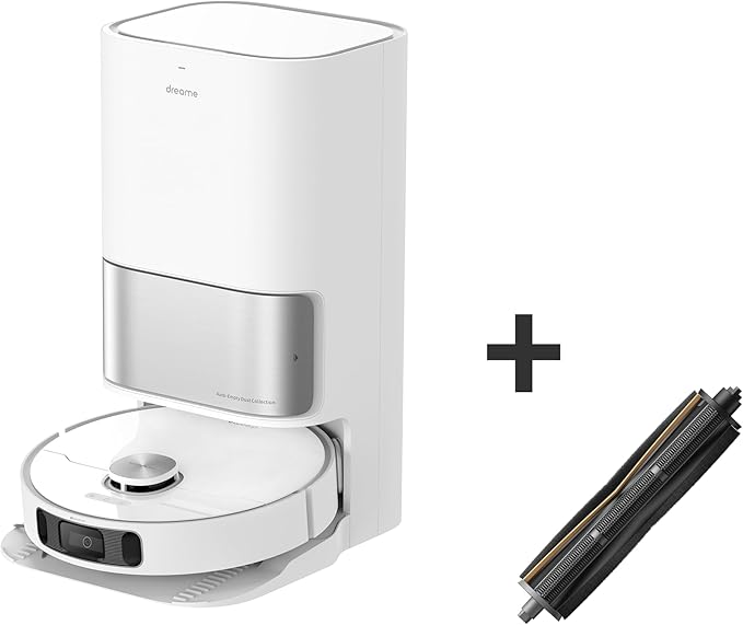dreame L10s Ultra Robot Vacuum and Mop Combo, Auto Mop Cleaning and Drying, Self-Refilling and Self-Emptying Base for 60 Days of Cleaning, 5300Pa Suction and AI Navigation, Compatible with Alexa
