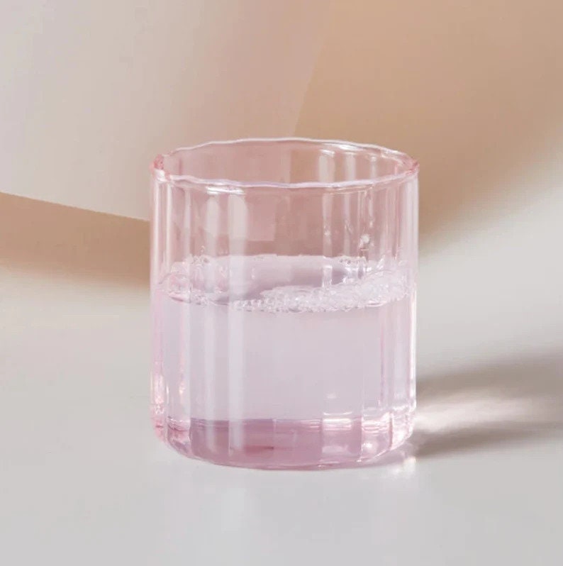 Colorful Glassware Cups