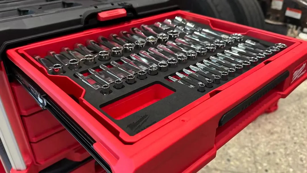 🔥🔥🔥2025 New Super Sale 366-pc Master Mechanics Hand Tool Set with PACKOUTTM Drawers and Dolly