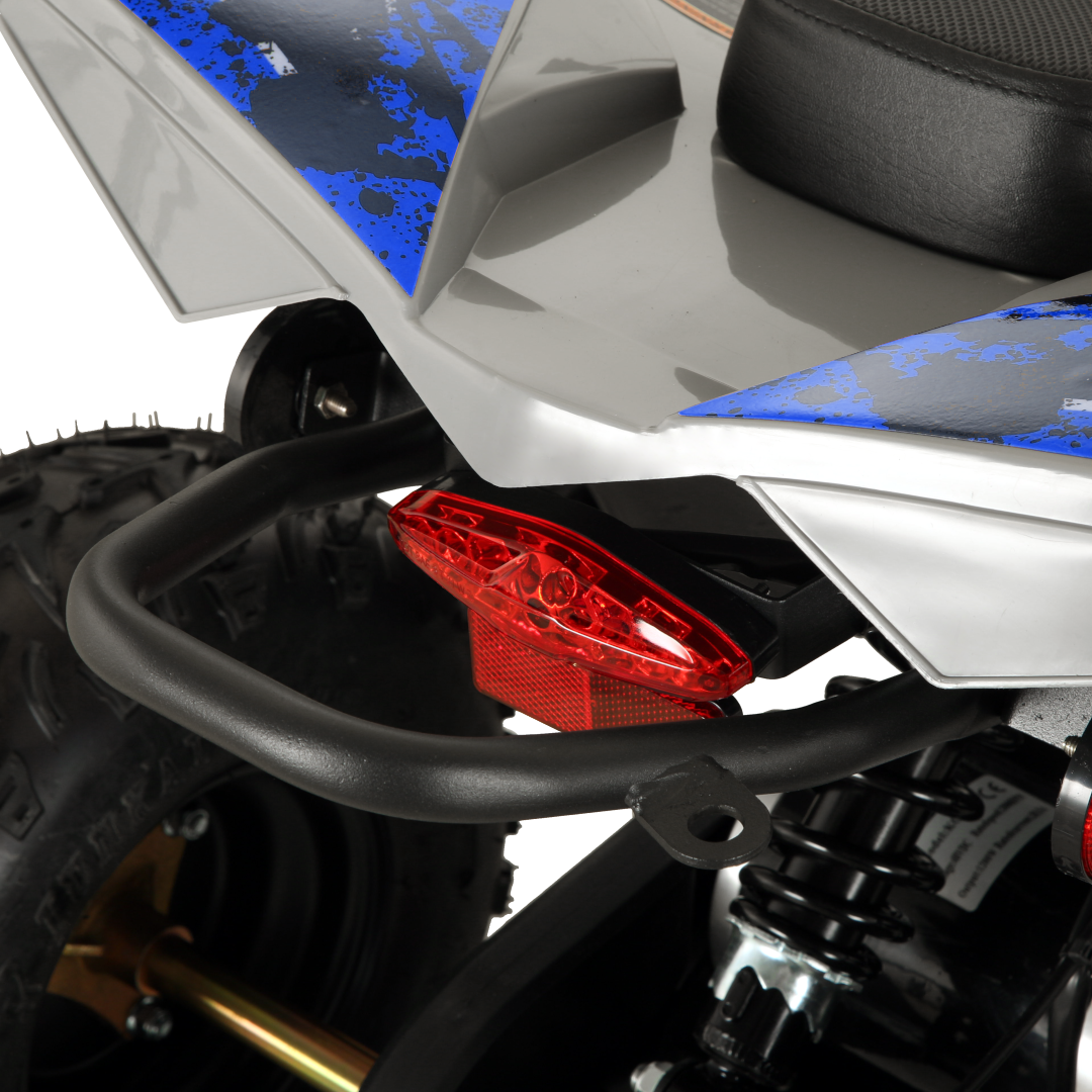 Pioneer 1200W Kids ATV 4 Wheeler with 14" Tires - Blue