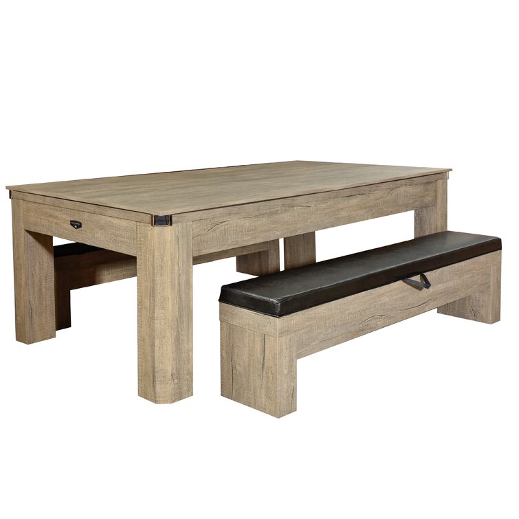 Newport 7-ft Pool Table Combo Set with Benches