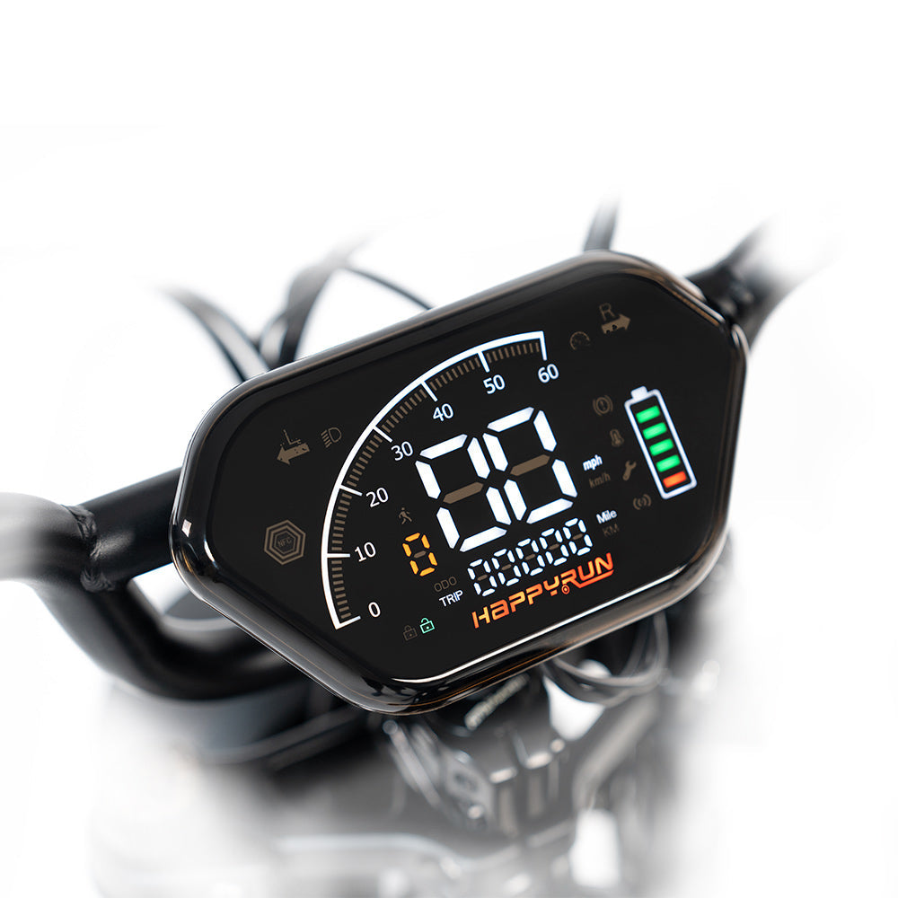 2025 NEW HappyRun G70 2000W Dual Battery Fast Electric Cargo Bike for Sale