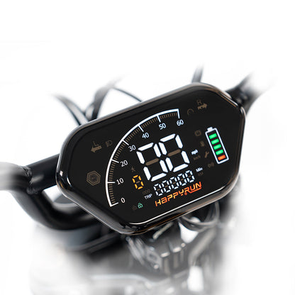 2025 NEW HappyRun G70 2000W Dual Battery Fast Electric Cargo Bike for Sale