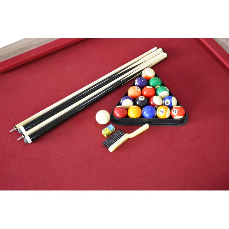 Newport 7-ft Pool Table Combo Set with Benches
