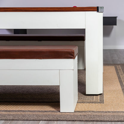 Newport 7-ft Pool Table Combo Set with Benches