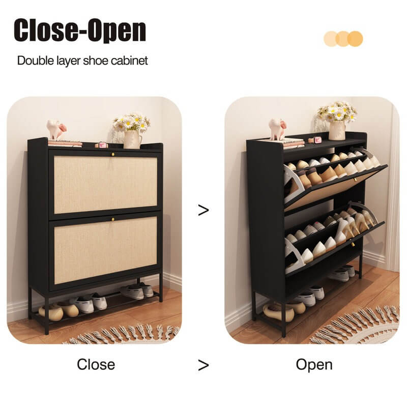 20 Pair Shoe Storage Cabinet