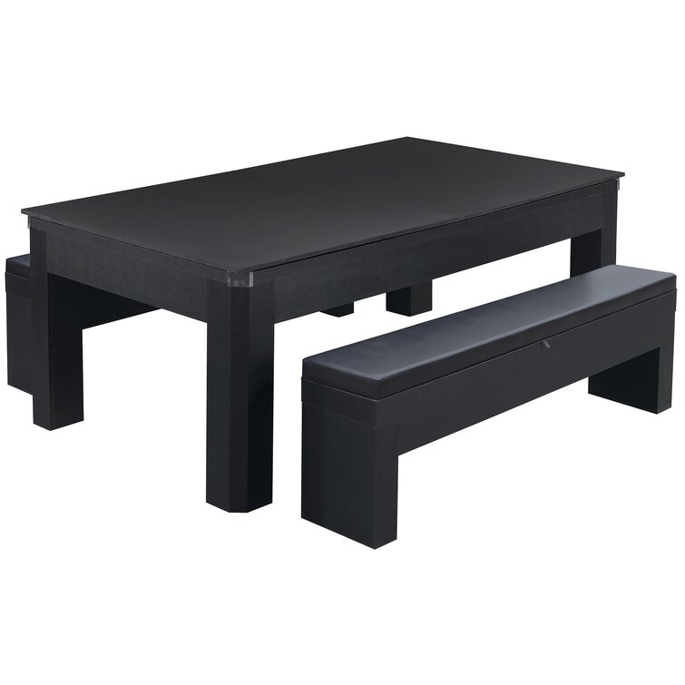 Newport 7-ft Pool Table Combo Set with Benches