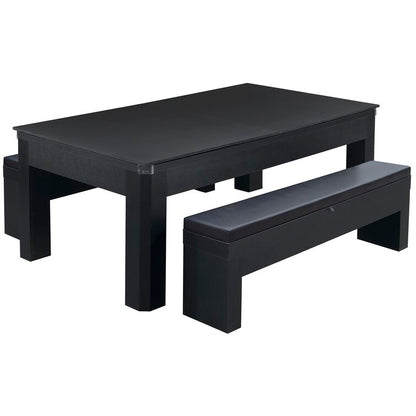 Newport 7-ft Pool Table Combo Set with Benches