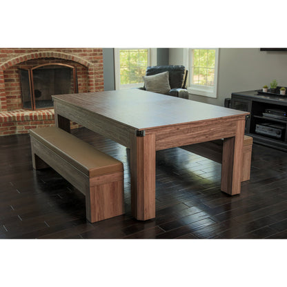 Newport 7-ft Pool Table Combo Set with Benches