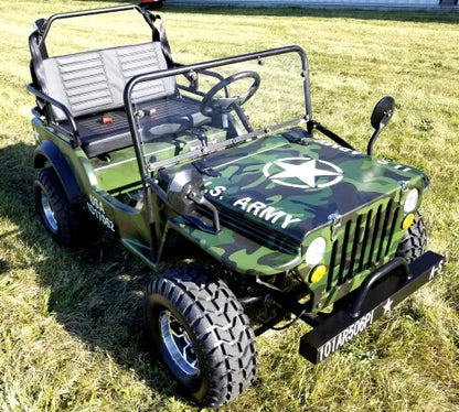 🔥Factory clearance sale-Mini Gas 125cc jeep Mini Truck ELITE Editionr