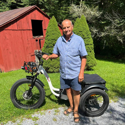 [750W] MF-30 Rear Drive Electric Trike Ver 2025