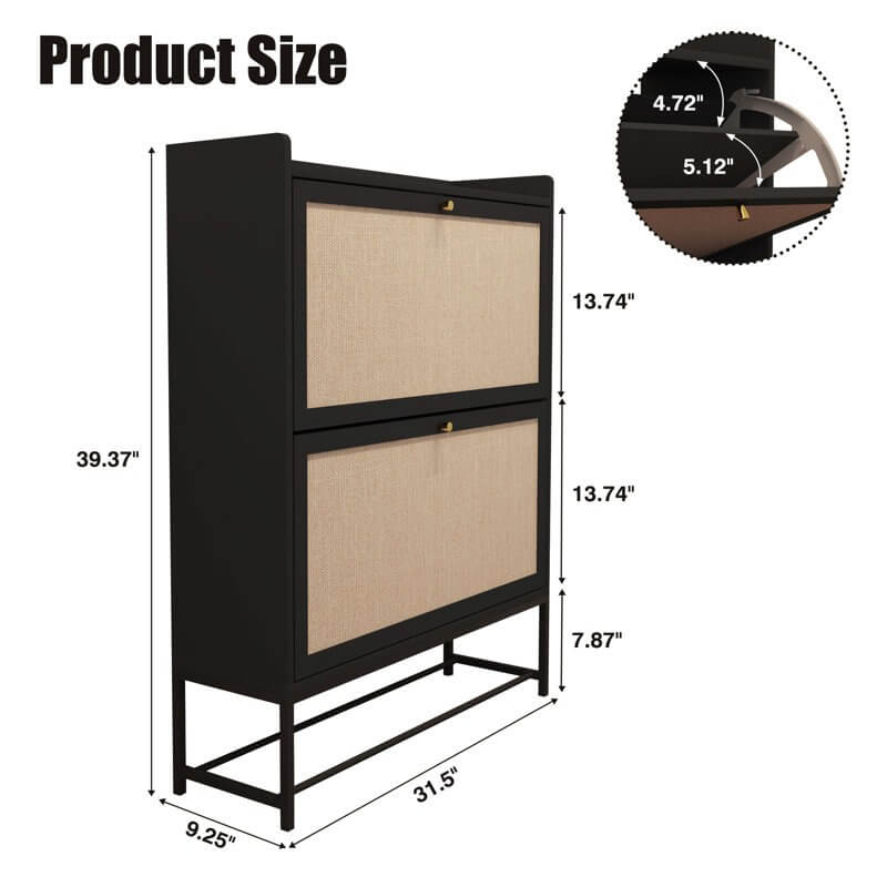 20 Pair Shoe Storage Cabinet