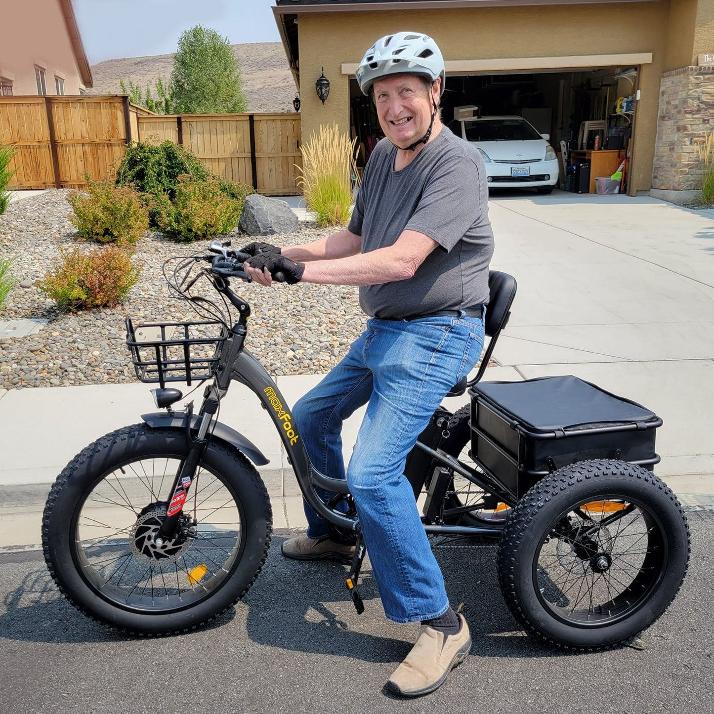 [750W] MF-30 Rear Drive Electric Trike Ver 2025