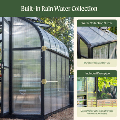 Vego Pacific Greenhouse - 8.5ft Wide