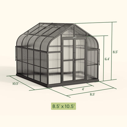 Vego Pacific Greenhouse - 8.5ft Wide