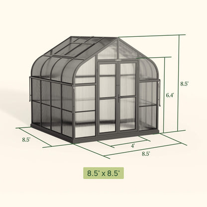 Vego Pacific Greenhouse - 8.5ft Wide