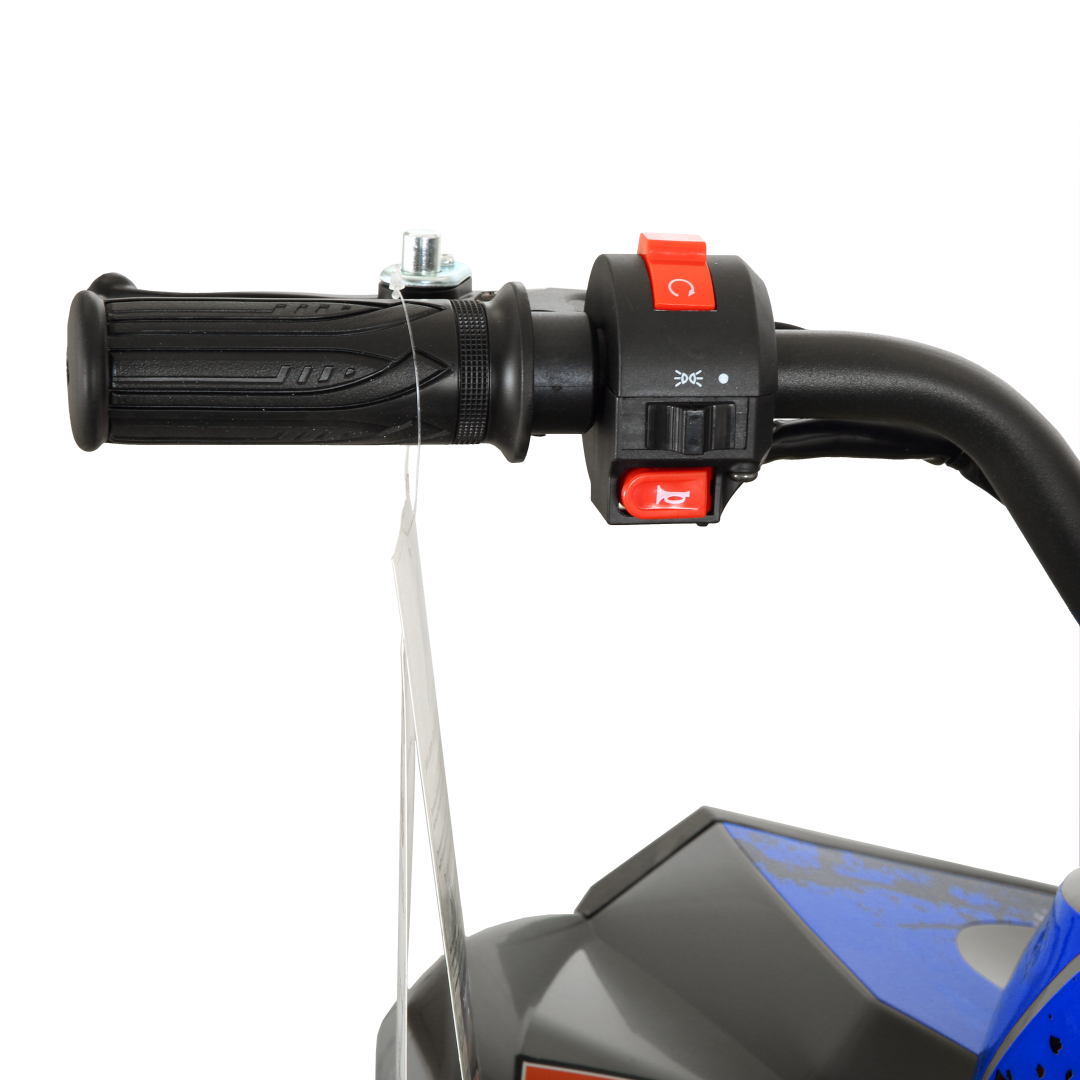 Pioneer 1200W Kids ATV 4 Wheeler with 14" Tires - Blue