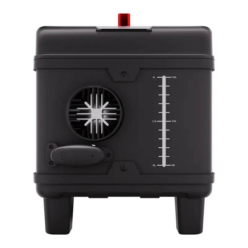 VEVOR 8KW Toolbox Diesel Heater, Upgraded 110V Adapter & CO Alarm, 12-24V All in One Diesel Air Heater, with Bluetooth APP/Remote Control and Display Screen, Fast Heating Portable Diesel Heater for Vehicles and Outdoors