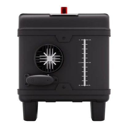 VEVOR 8KW Toolbox Diesel Heater, Upgraded 110V Adapter & CO Alarm, 12-24V All in One Diesel Air Heater, with Bluetooth APP/Remote Control and Display Screen, Fast Heating Portable Diesel Heater for Vehicles and Outdoors