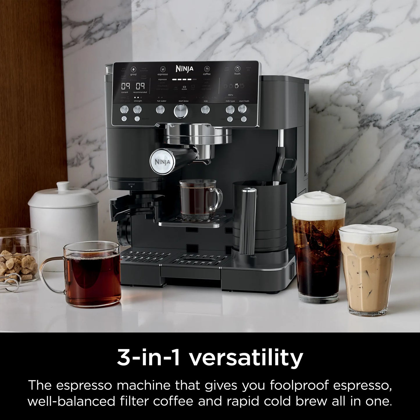 Ninja Luxe Café Premier Espresso Machine