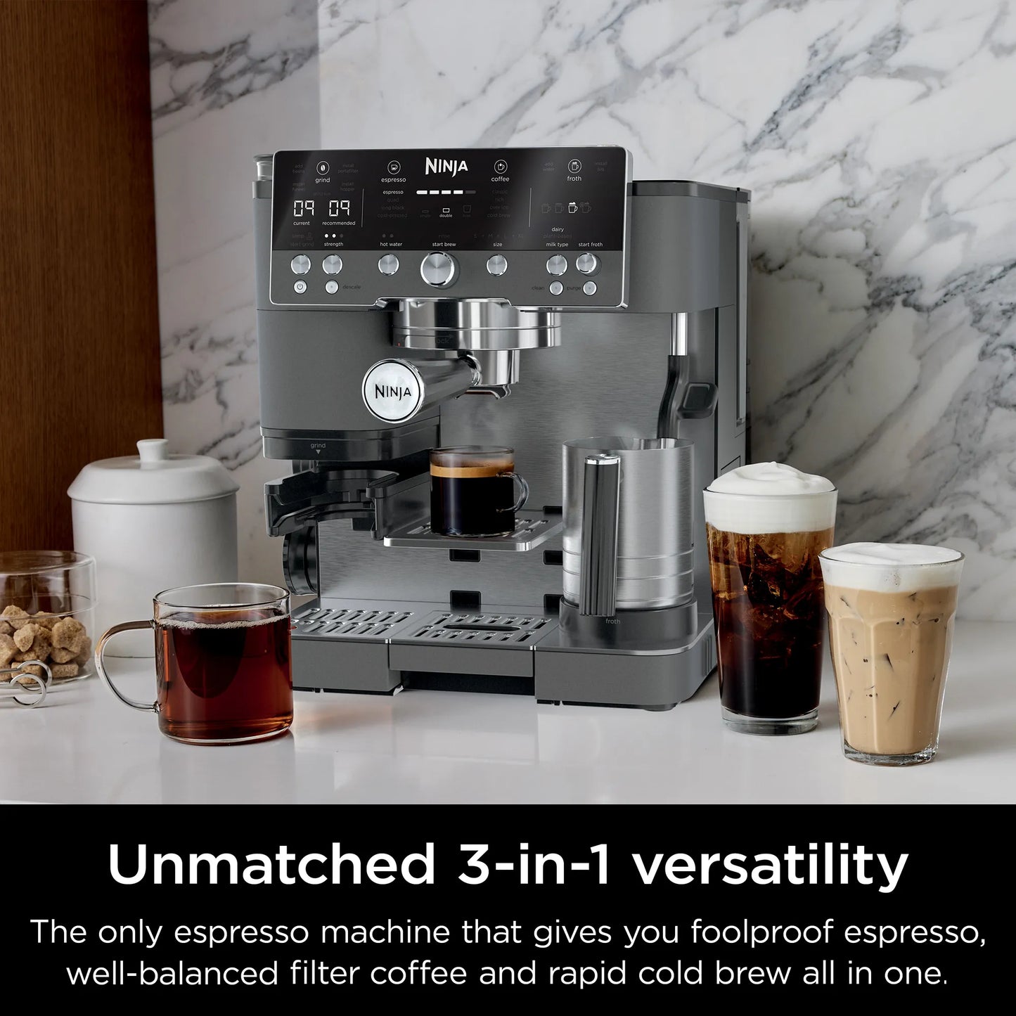 Ninja Luxe Café Premier Espresso Machine