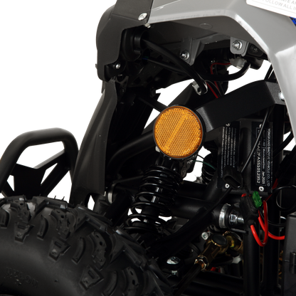 Pioneer 1200W Kids ATV 4 Wheeler with 14" Tires - Blue