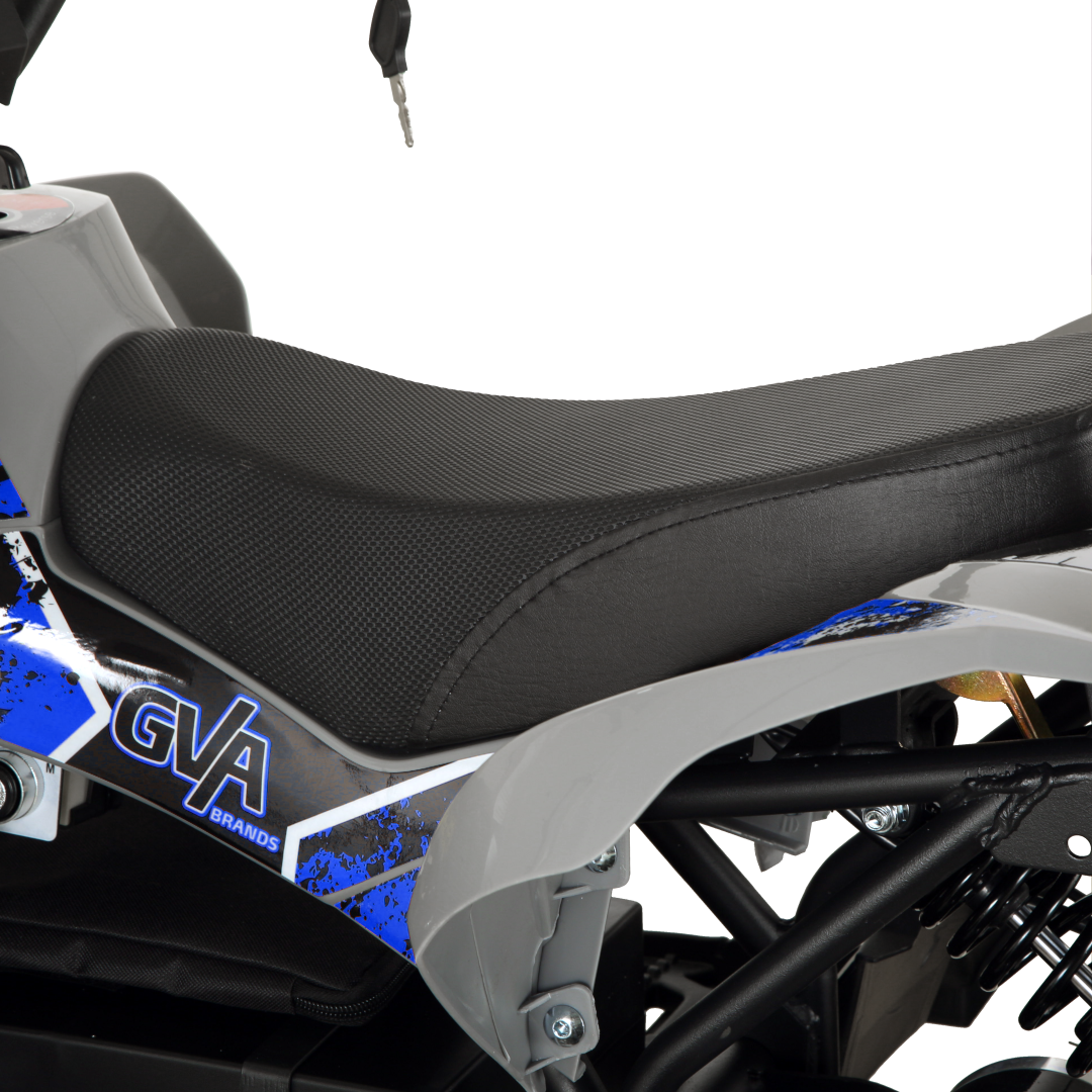 Pioneer 1200W Kids ATV 4 Wheeler with 14" Tires - Blue