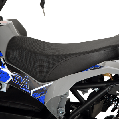 Pioneer 1200W Kids ATV 4 Wheeler with 14" Tires - Blue