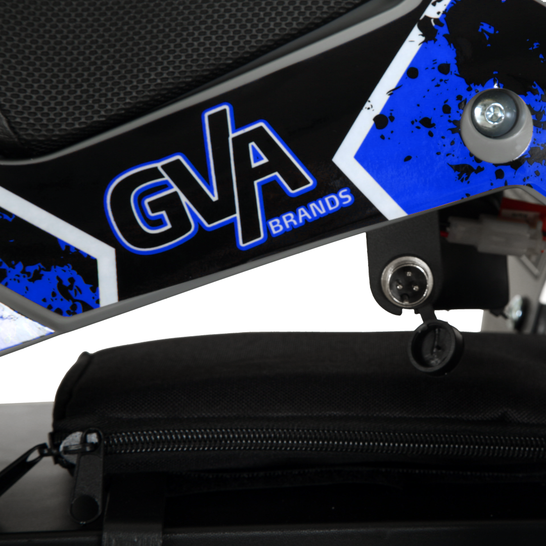 Pioneer 1200W Kids ATV 4 Wheeler with 14" Tires - Blue