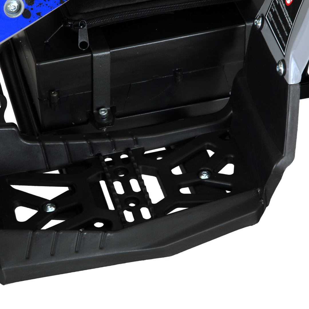 Pioneer 1200W Kids ATV 4 Wheeler with 14" Tires - Blue