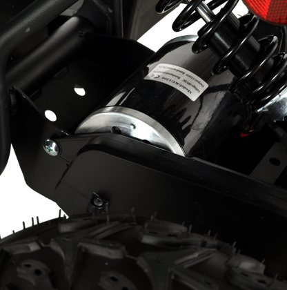 Pioneer 1200W Kids ATV 4 Wheeler with 14" Tires - Blue