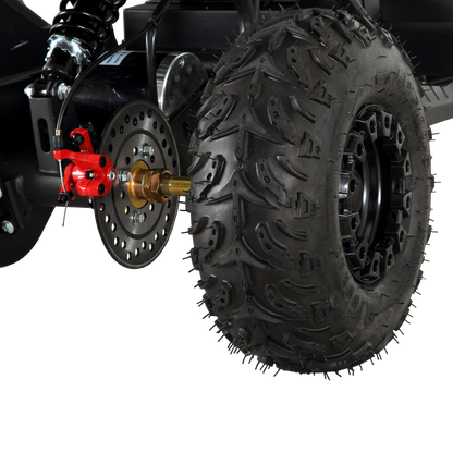 Pioneer 1200W Kids ATV 4 Wheeler with 14" Tires - Blue