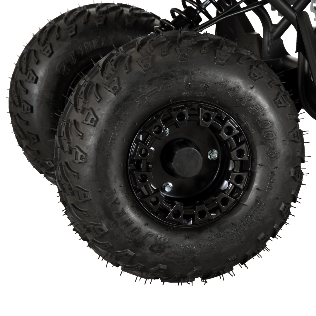 Pioneer 1200W Kids ATV 4 Wheeler with 14" Tires - Blue