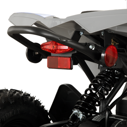 Pioneer 1200W Kids ATV 4 Wheeler with 14" Tires - Blue